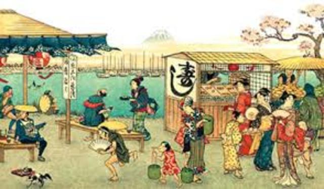 Japanese ban western merchants