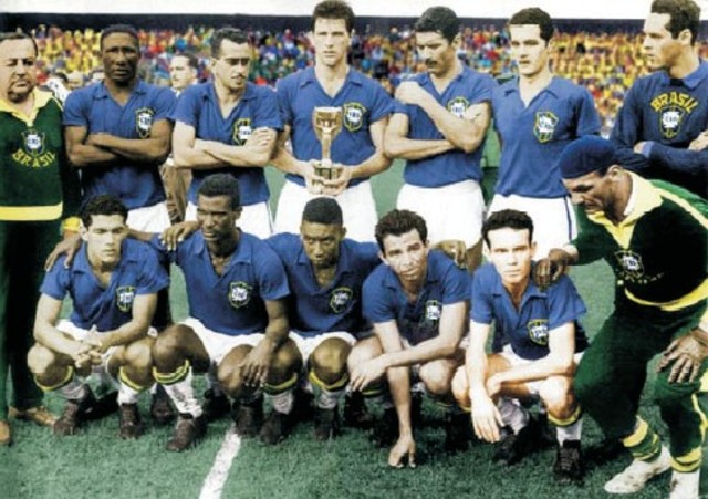June 8th-29th, 1958 - Brazil is crowned world champions in football at the World Cup for the first time.