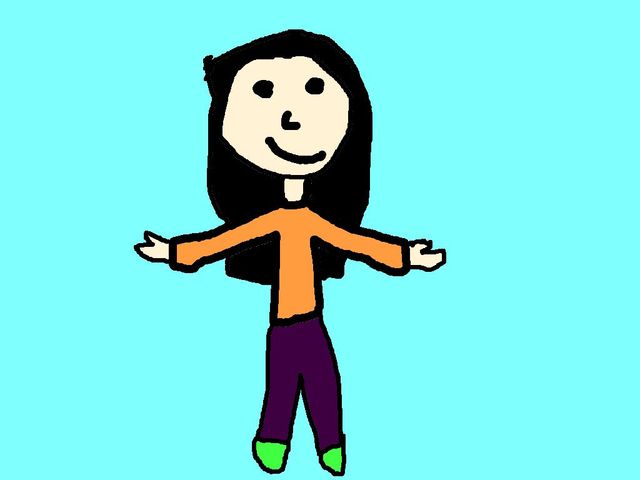 me  as  an  8  year  old  girl