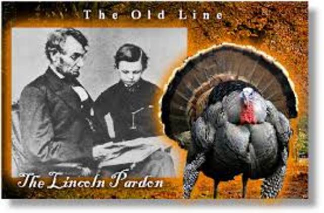 President Lincoln declares Thanksgiving a national holiday.