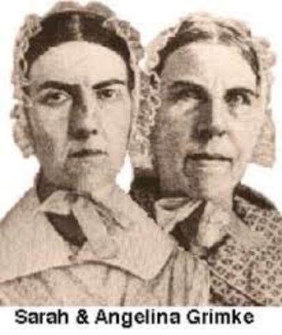 Abolitionist sisters