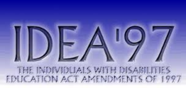 Individuals with Disabilities Education Act Amendments of 1997
