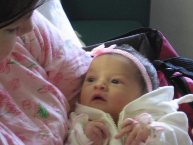 Stacey becomes a Mom