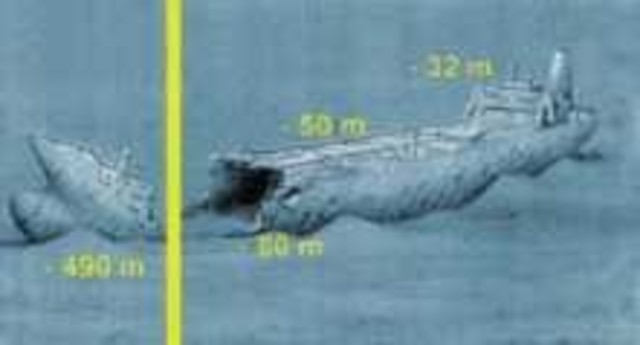 Hundimiento del Haven, Génova, Italia