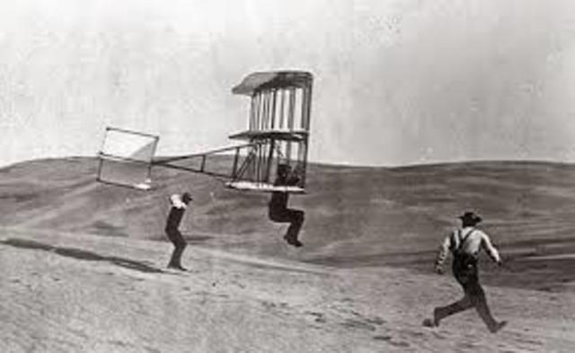 Primer vuelo a motor de la historia. Hermanos Wright