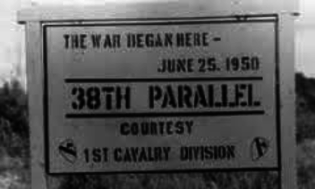 Korean War starts