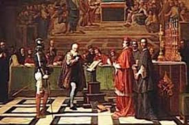 Galileo es condenado por el Santo Oficio