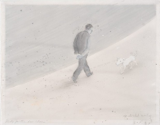 Study for the last Clown (2000), Francis Alÿs