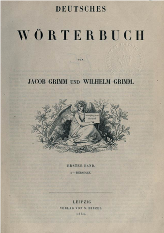 Wann wurde die Deutsch-Wörterbuch veröffentlicht.