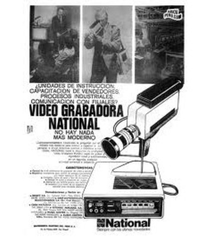 PRIMER VIDEOGRABADOR