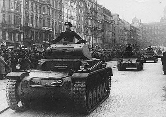 Germans Take Czechoslovakia