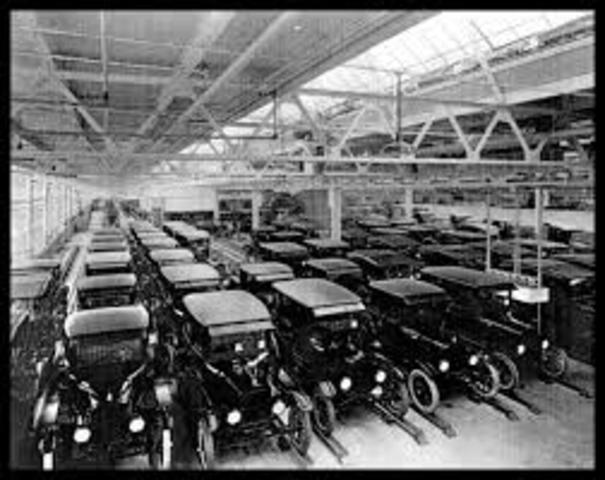 The 57% of the cars produced in America had been  “model T”.