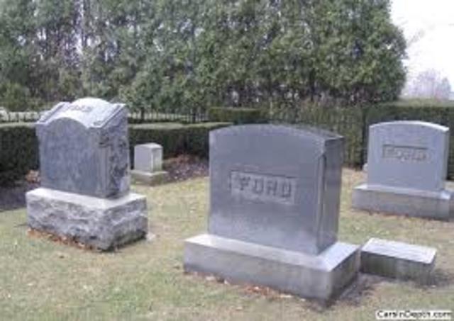 Henry Ford had died at the age of 83 years old.