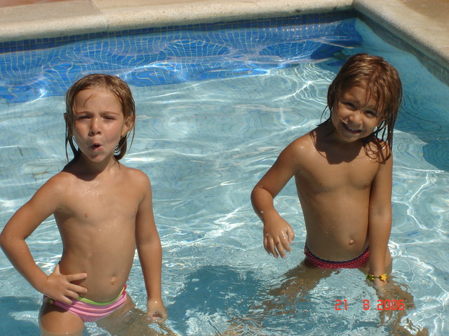 I loved swimming