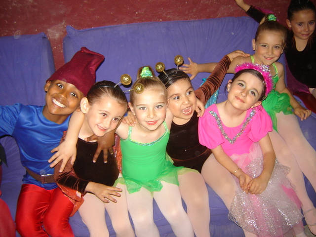 I start doing ballet