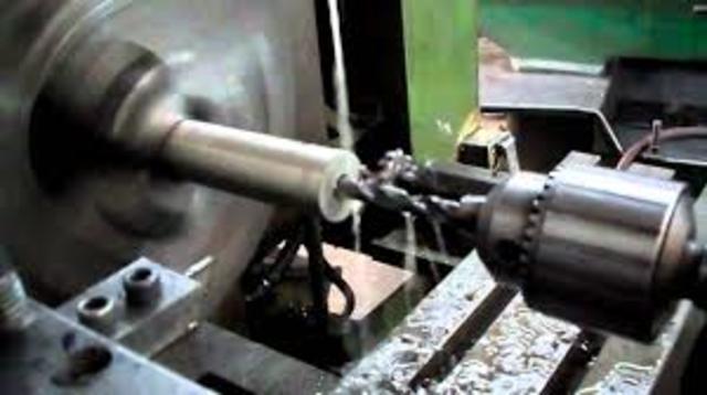 torno para el barrenado