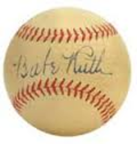 First Test of a Yellow Baseball