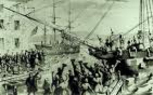 Burning of the Boston Tax Office