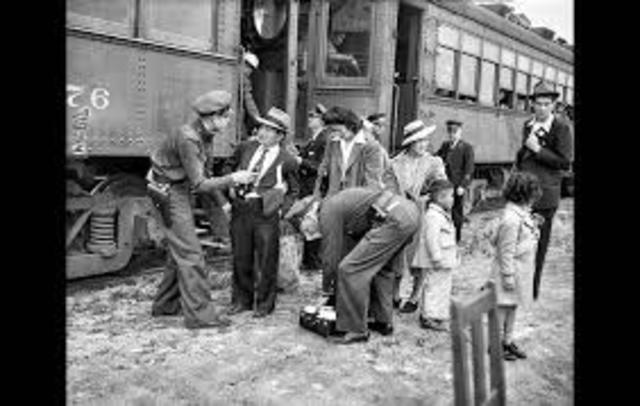 Japanese Internment Camps begin