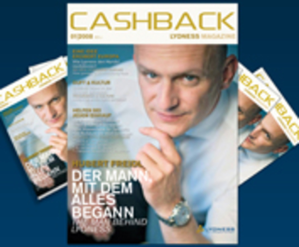 1ª Revista publicada - "Cashback Magazine"