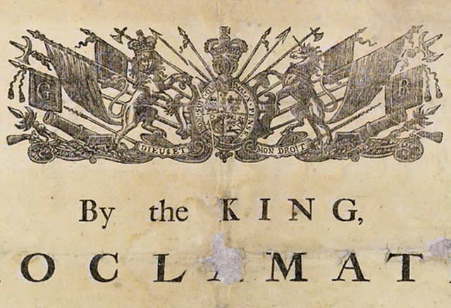 Proclomation Of 1763