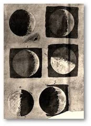 Galileo publica un libro con las primeras observaciones hechas con un telescopio