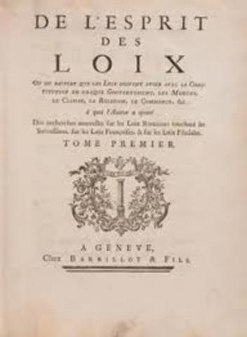 El espíritu de las leyes