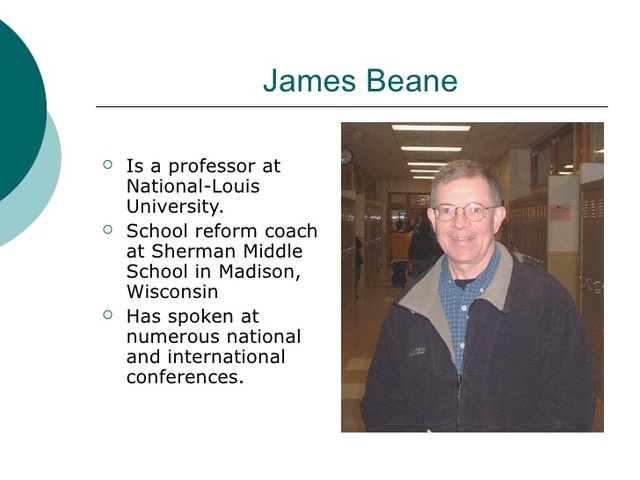 James Beane. Integración Curricular