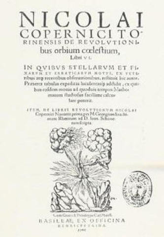 SOBRE LAS REVOLUCIONES DE LOS CUERPOS CELESTES