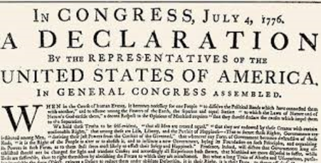 declaration of independence