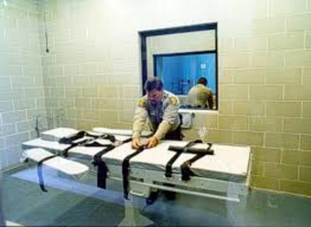 first lethal injection with 3 drugs used