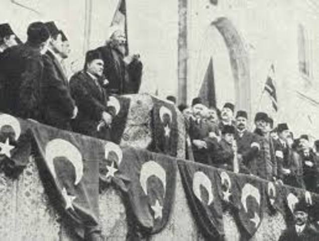The Ottoman Empire enters World War I.