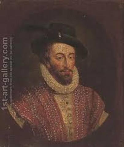 sir walter raleigh's first expedition to roanoke
