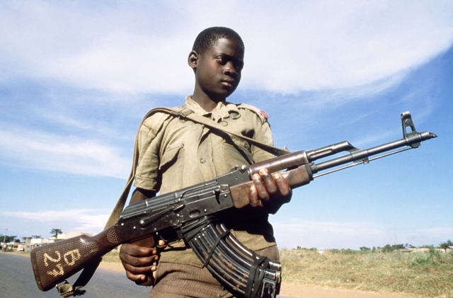 Child soldiers are nothin new
