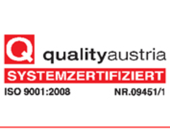 Certificado de reconhecimento de qualidade e boas práticas de Gestão: ISO 9001:2008, IQ NET e TUF