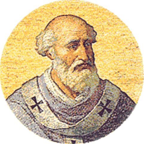 Pope Urban II calls council at Clermont, France