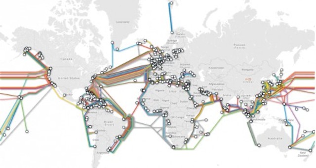 Primeiro serviço telefonico Intercontinental.