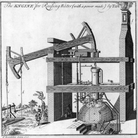 Thomas Newcomen's steam machine