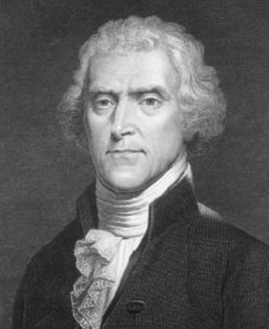 Jefferson reelected President
