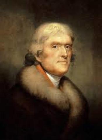 Thomas Jefferson second term presidency