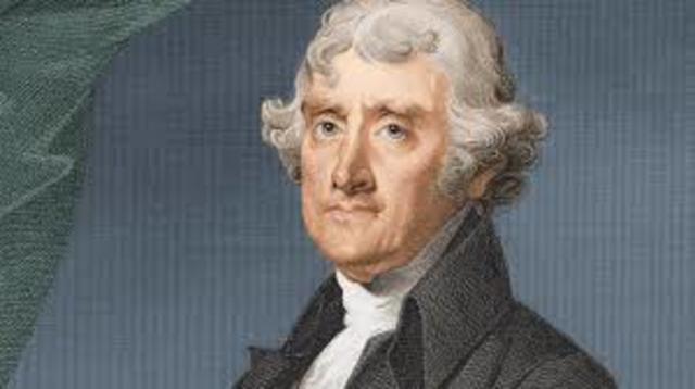 Jeffererson Elected to Second Term of Presidency