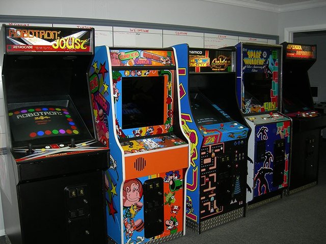Popularisazión de las maquinas de Arcade