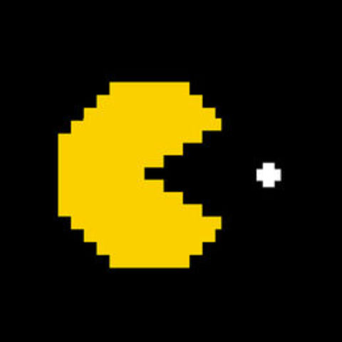 Mascota emblema de los videojuegos Pac Man