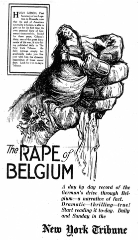 The Rape of Belgium (Aug-Nov)