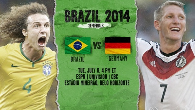 German vs Brazil 1-7