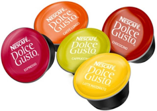 Capsulas dolce gusto.