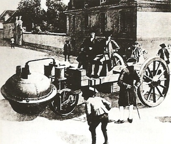 el automovil a vapor