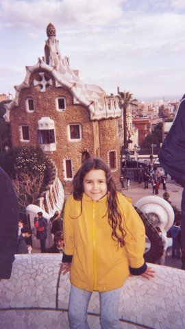Al parc de Gaudi.