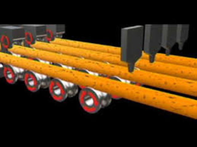 Manufactura en el año 1900 dc