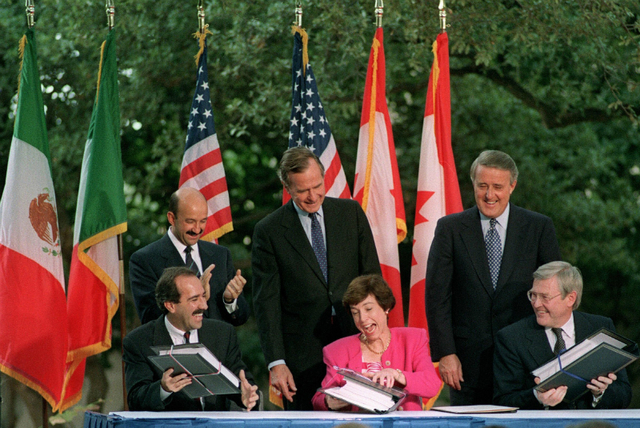 El TLCAN es suscrito